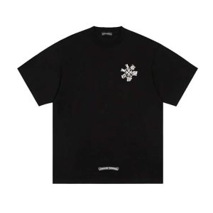 Chrome Hearts CH New loose cotton printed short-sleeved T-shirt-1156