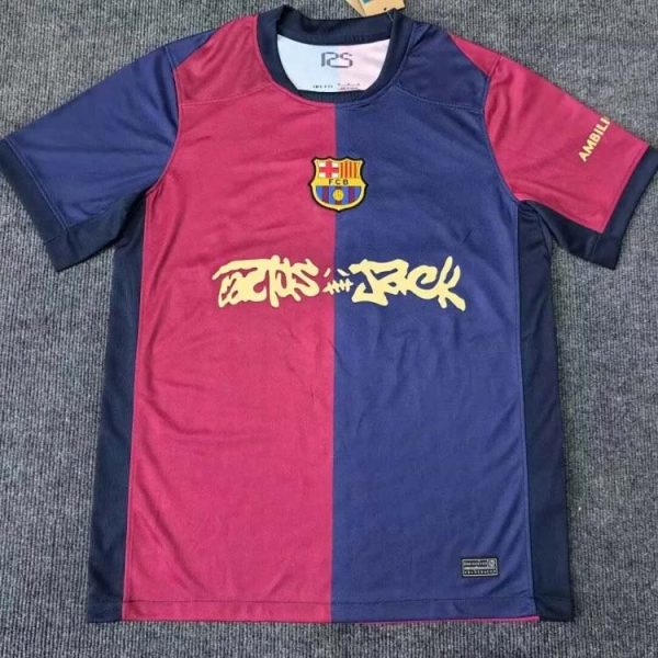 Barcelona player home jersey fans Gavi 19 Yamal football Peder short sleeve-1173