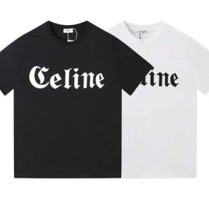 CELIN Lettering short-sleeved T-shirt-1212