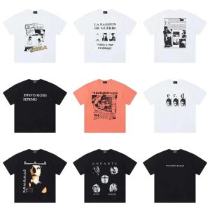 ENFANTS Fashion Printed Short Sleeve T-Shirt-1214