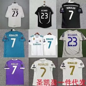 Real Madrid jersey Cristiano Ronaldo European football uniform-1215