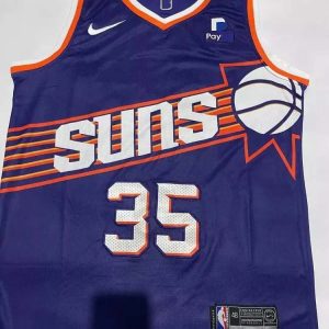 NBA Durant loose breathable purple sleeveless basketball vest jersey-1227