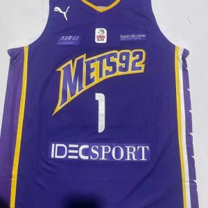NBA French Victor Wenbanyama casual basketball vest jersey-1228