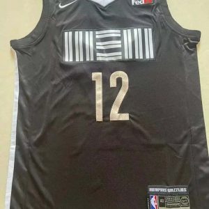 NBA Morant heat press basketball sportswear quick-drying sleeveless vest-1231
