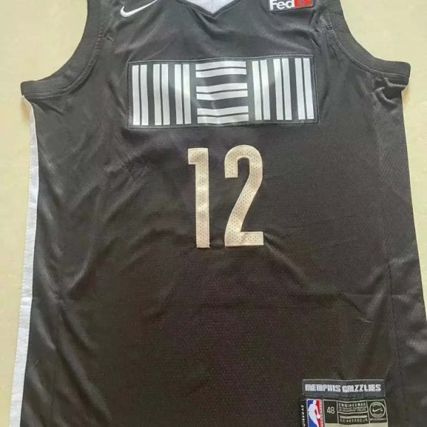 NBA Morant heat press basketball sportswear quick-drying sleeveless vest-1231