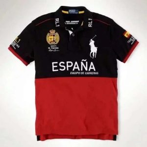 New Thin Polo Shirt Large Size European and American Embroidered Men's Lapel T-shirt-1257