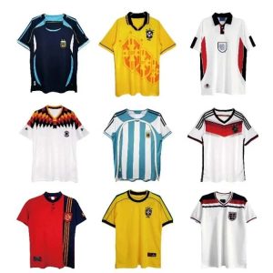Argentina Germany England Brazil national football short sleeves-1265